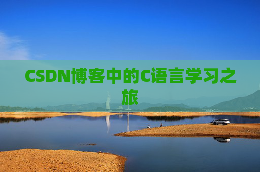 CSDN博客中的C语言学习之旅